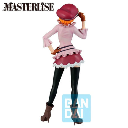 Figura Ichibansho de Koala de One Piece con atuendo rosa y gafas - 4