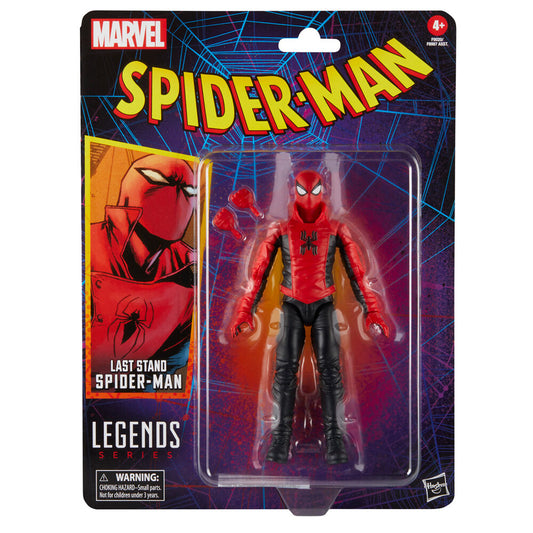 Figura articulada Last Stand Spider-Man de Marvel con accesorios