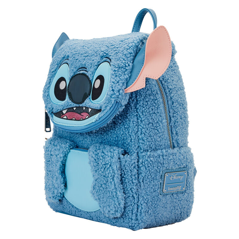 Mochila de peluche azul de Stitch Disney Loungefly - 3