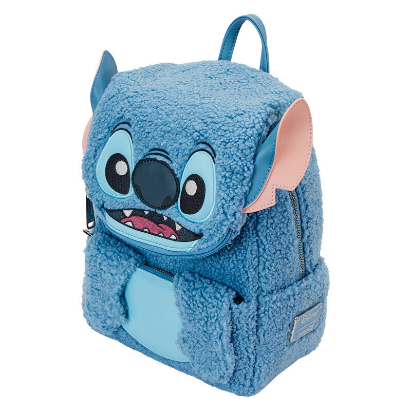 Mochila de peluche azul de Stitch Disney Loungefly - 4