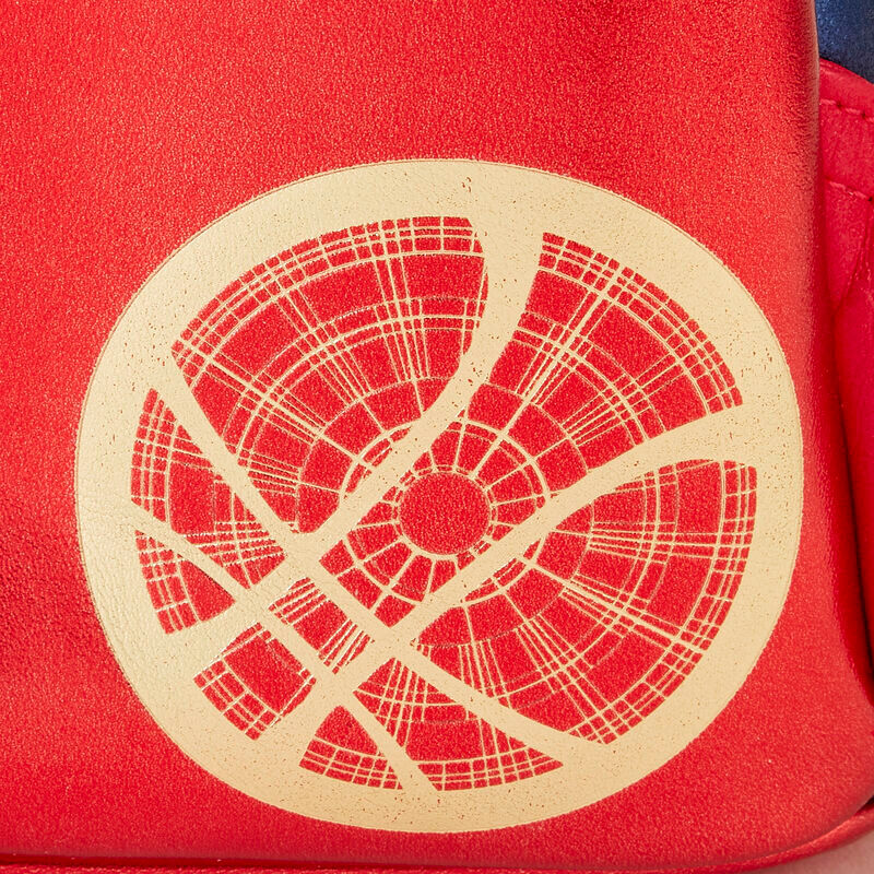 Mochila mini Marvel Metallic de Doctor Extraño Loungefly en rojo y azul - 5