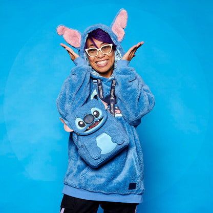 Mochila de peluche azul de Stitch Disney Loungefly - 8