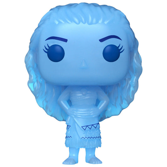 Figura Funko POP! de Vaiana en azul translúcido