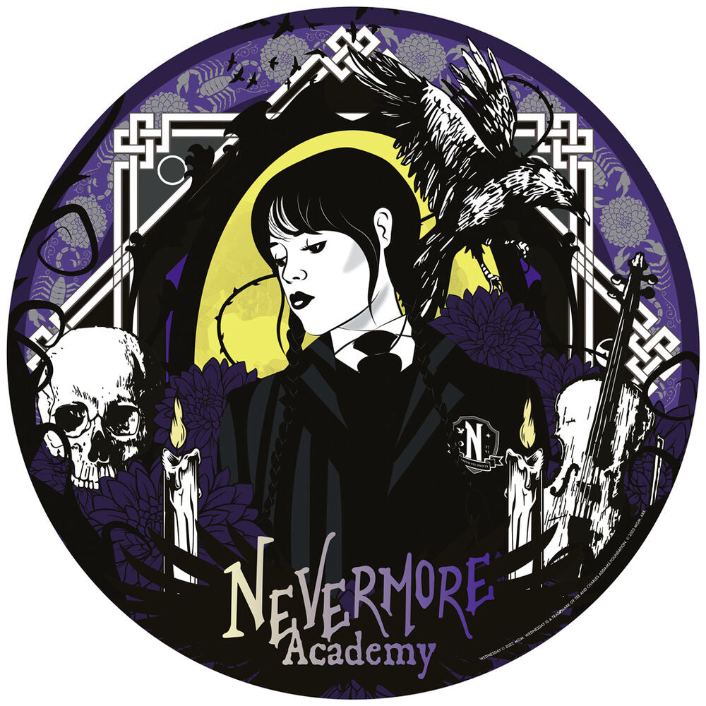 Puzzle Ravensburger de Wednesday de 500 piezas con Nevermore Academy - 2
