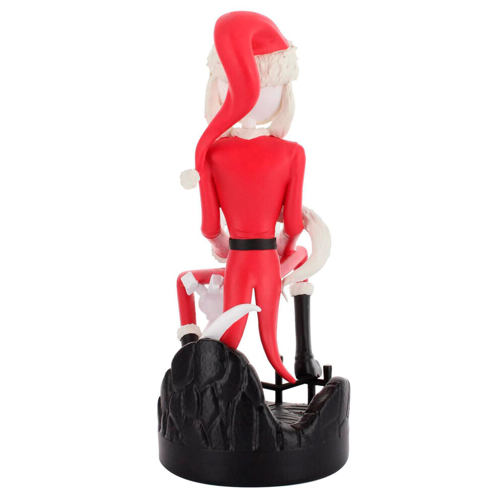 Soporte Cable Guy de Jack Skellington vestido de Santa Claus - 3