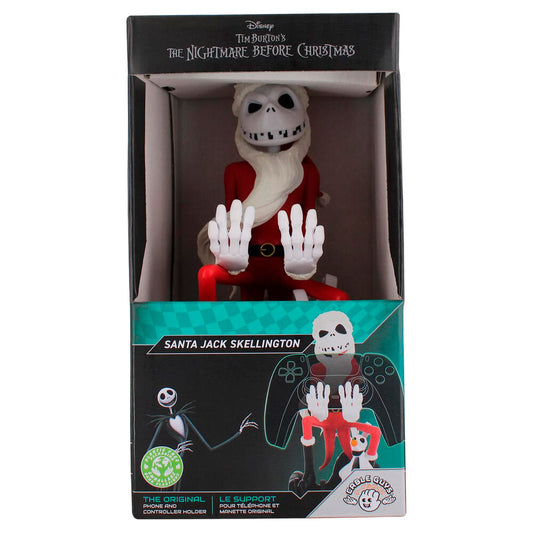 Soporte Cable Guy de Jack Skellington vestido de Santa Claus - 5