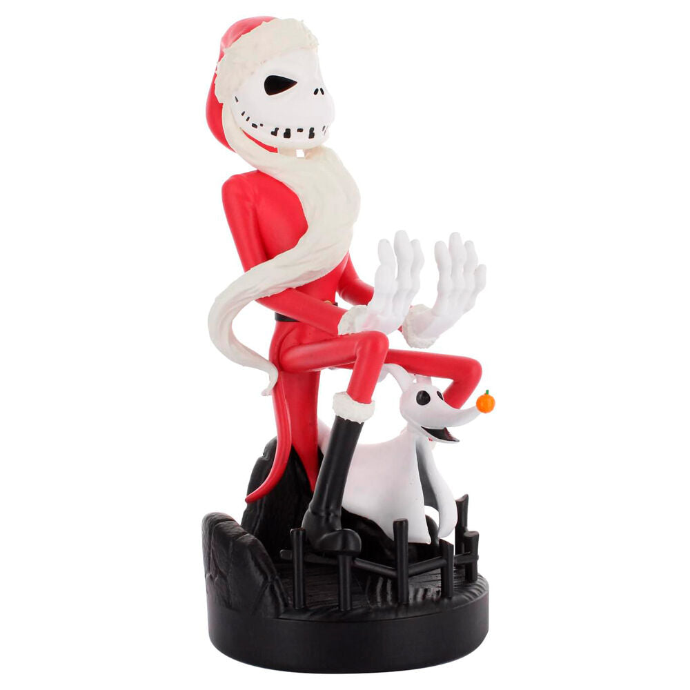 Soporte Cable Guy de Jack Skellington vestido de Santa Claus - 9