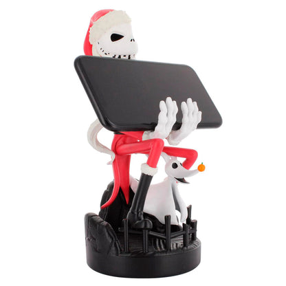 Soporte Cable Guy de Jack Skellington vestido de Santa Claus - 10