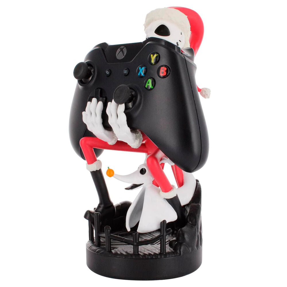 Soporte Cable Guy de Jack Skellington vestido de Santa Claus - 13