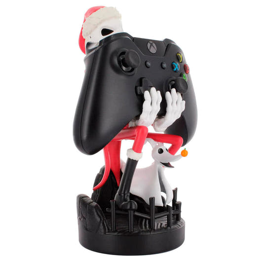 Soporte Cable Guy de Jack Skellington vestido de Santa Claus - 14