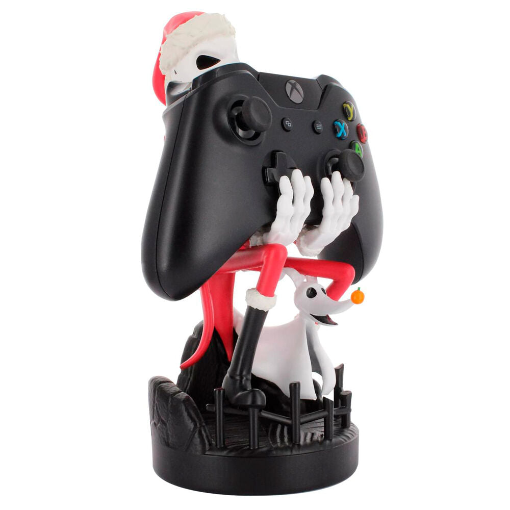 Soporte Cable Guy de Jack Skellington vestido de Santa Claus - 14