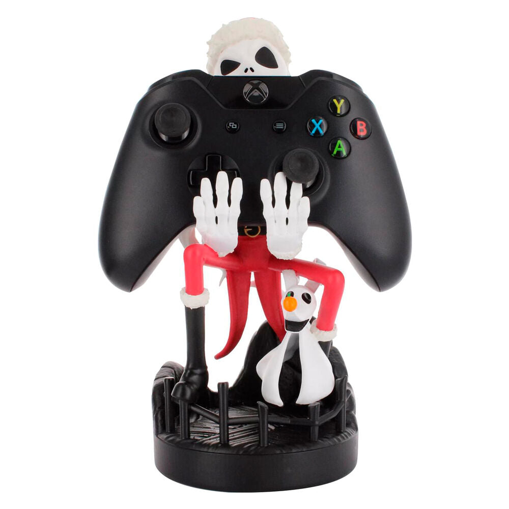 Soporte Cable Guy de Jack Skellington vestido de Santa Claus - 15