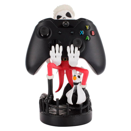Soporte Cable Guy de Jack Skellington vestido de Santa Claus - 15
