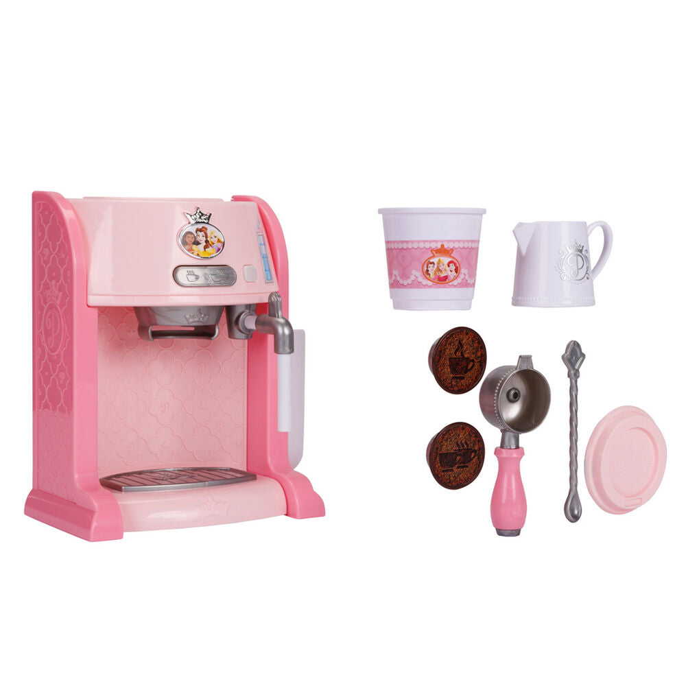 Cafetera espresso de juguete rosa Princesas Disney - 6