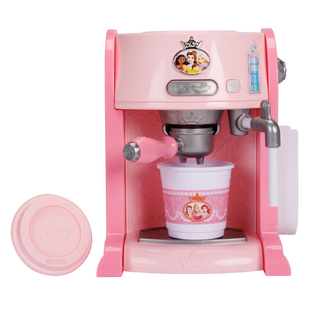 Cafetera espresso de juguete rosa Princesas Disney - 2