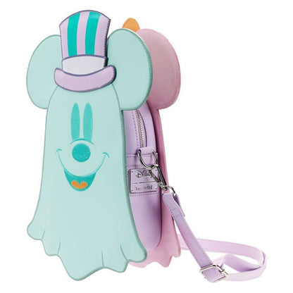 Bolso fantasma rosa de Minnie Disney Loungefly con lazo de lunares - 5