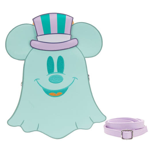 Bolso fantasma rosa de Minnie Disney Loungefly con lazo de lunares - 2