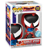 Figura Funko POP! Scarlet Spider en caja con ventana