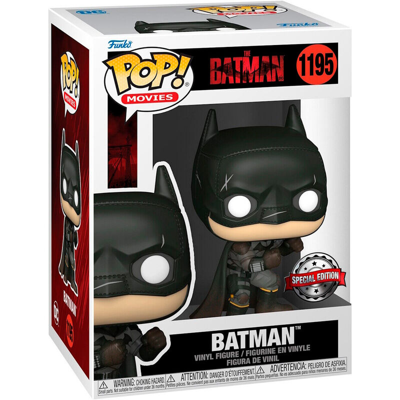 Figura Funko POP! Batman The Batman Exclusive 1195 en caja con ventana