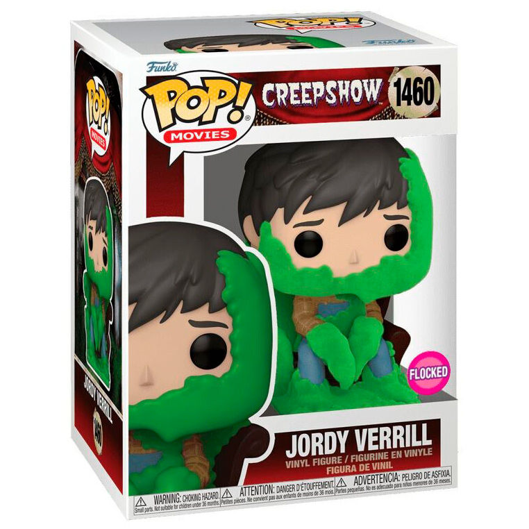Figura Funko POP! flocked de Jordy Verrill de Creepshow en caja con ventana