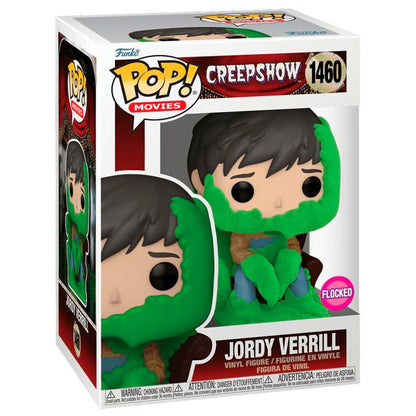 Figura Funko POP! flocked de Jordy Verrill de Creepshow en caja con ventana