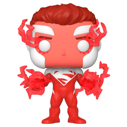 Figura Funko POP! Superman Red Exclusive nº 437 en caja con ventana - 2