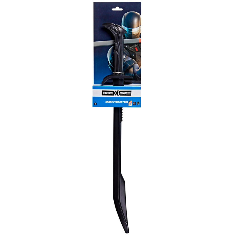 Réplica negra de la katana de Snake Eyes de Fortnite y G.I. Joe
