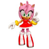 Figura de Amy Rose de Sonic the Hedgehog con vestido rojo