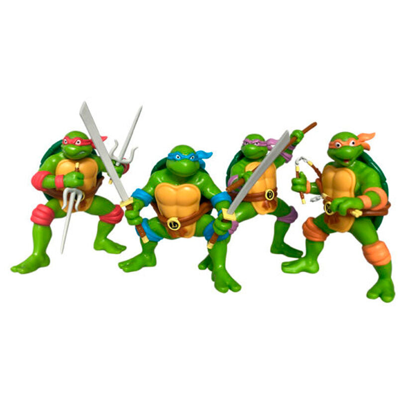 Figuras surtidas de Las Tortugas Ninja COMANSI con máscaras y armas