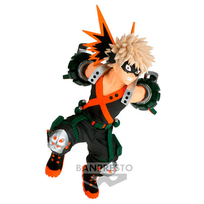 Figura de Katsuki Bakugo de My Hero Academia en pose de acción
