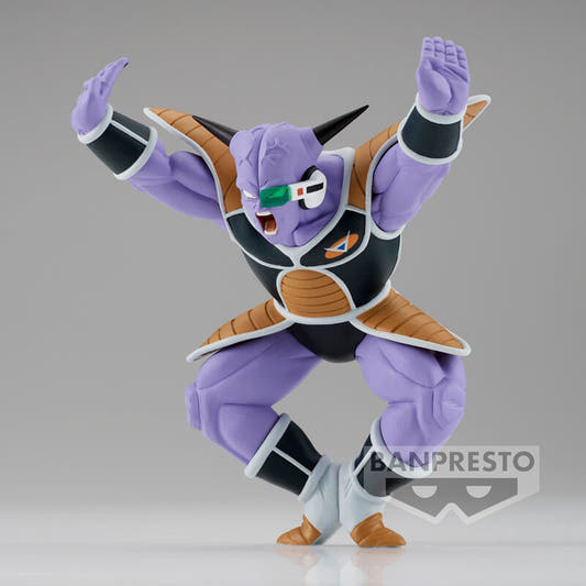 Figura de Ginyu de Dragon Ball Z con armadura y visor verde - 4