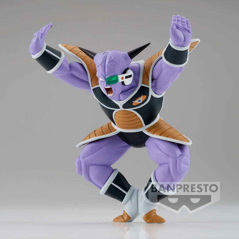 Figura de Ginyu de Dragon Ball Z con armadura y visor verde - 4