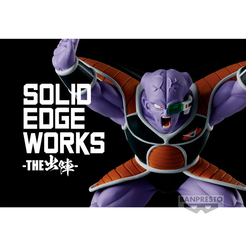 Figura de Ginyu de Dragon Ball Z con armadura y visor verde - 6
