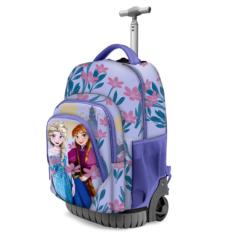 Trolley mochila escolar Frozen Disney con Elsa y Anna