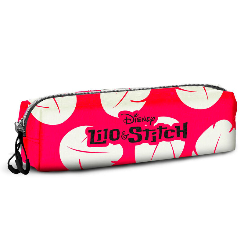 Portatodo Disney Stitch y Lilo rosa con cremallera - 2