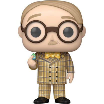 Figura POP FUNKO de Prodnose de Wonka con gafas y traje de cuadros