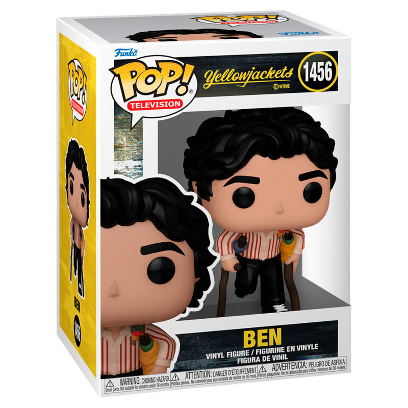 Figura Funko POP! de Ben de Yellowjackets en caja con ventana