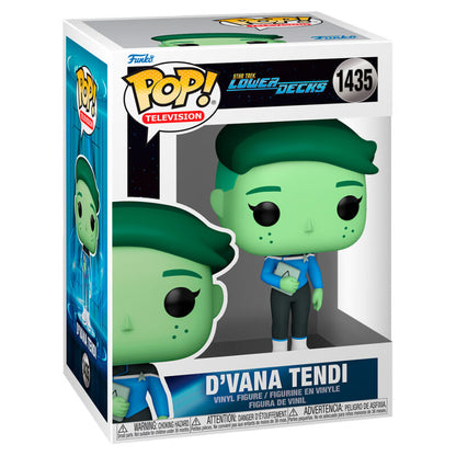 Figura Funko POP! de D’Vana Tendi de Star Trek: Lower Decks en caja con ventana