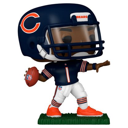 Figura Funko POP! de Justin Fields con uniforme de los Chicago Bears - 2