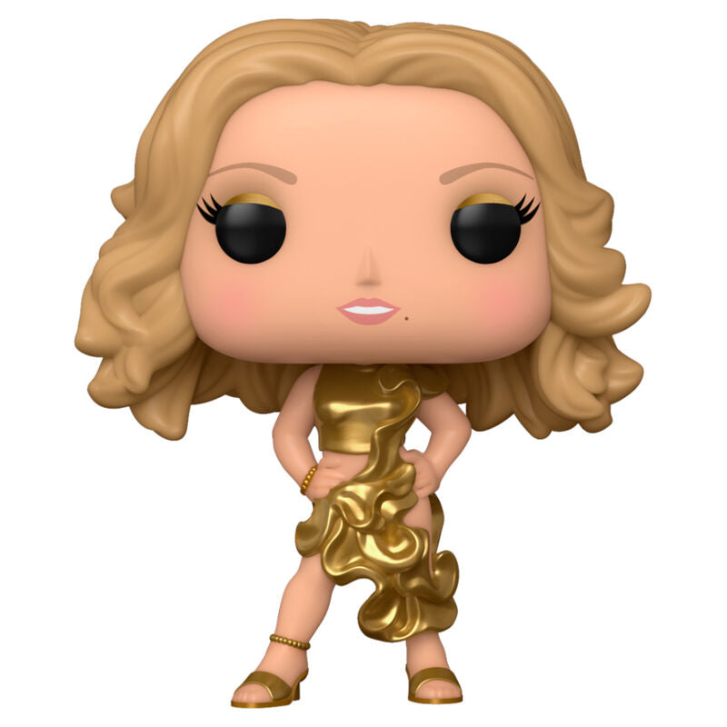 Figura Funko POP! Rocks de Mariah Carey con vestido dorado en caja con ventana - 2