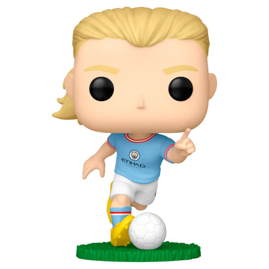 Figura Funko POP! de Erling Haaland del Manchester City con balón