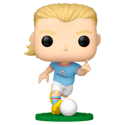 Figura Funko POP! de Erling Haaland del Manchester City con balón