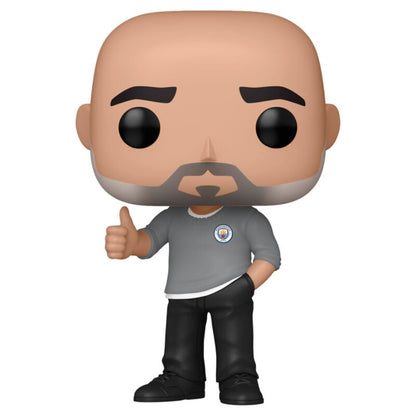 Figura Funko POP! de Pep Guardiola con camiseta del Manchester City en caja - 2
