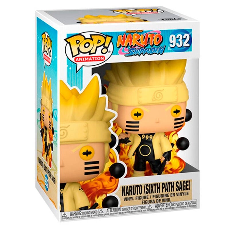 Figura Funko POP! de Naruto Six Path Sage en caja con ventana