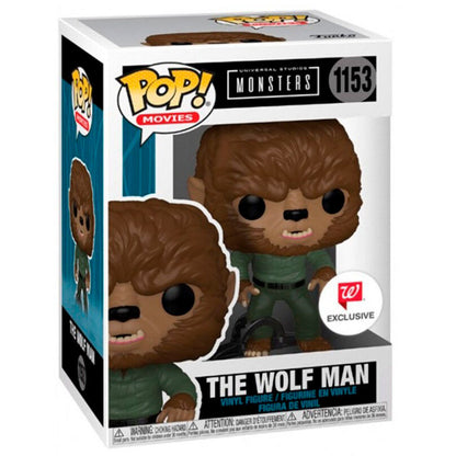 Figura Funko POP! de The Wolf Man con pelaje marrón y ropa verde - 2