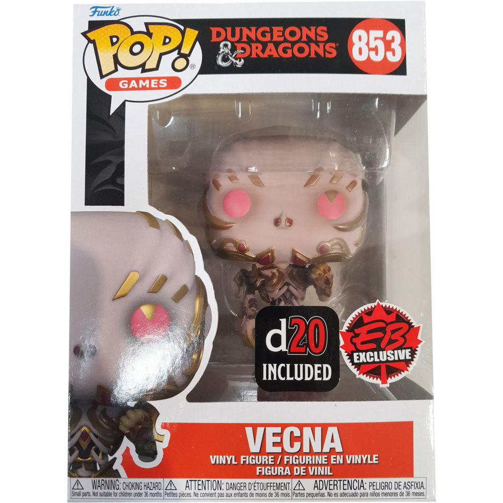 Figura Funko POP! de Vecna de Dungeons & Dragons con túnica morada y detalles dorados - 2