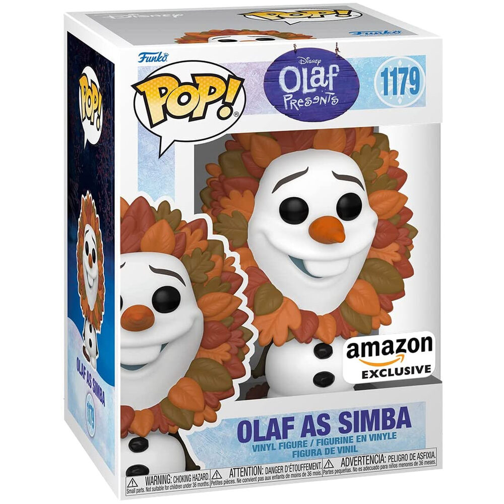 Figura Funko POP! de Olaf con hojas otoñales - 2