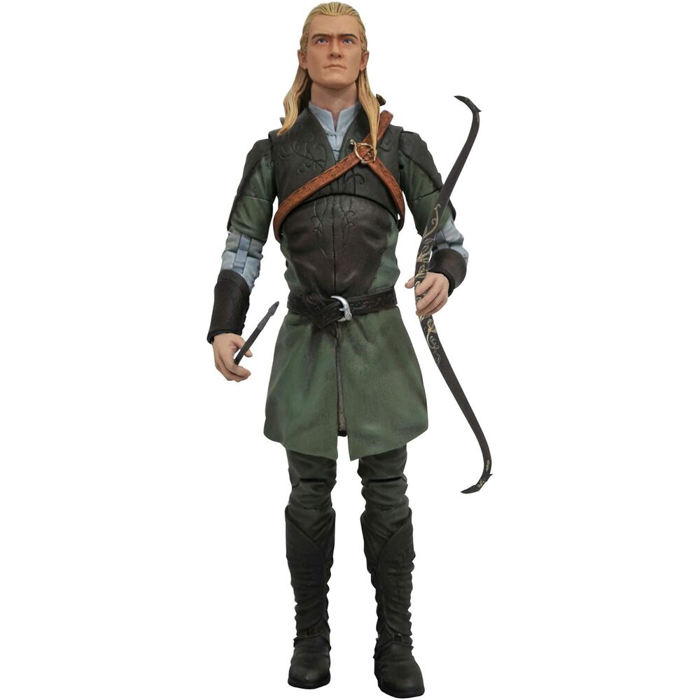 Figura articulada de Legolas con arco y daga