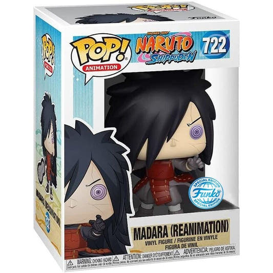 Figura Funko POP! de Madara Reanimation de Naruto Shippuden en caja con ventana