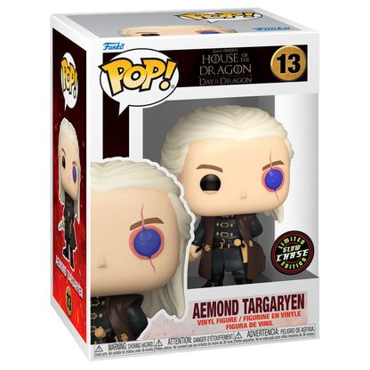 Figura Funko POP! Chase de Aemond Targaryen en caja